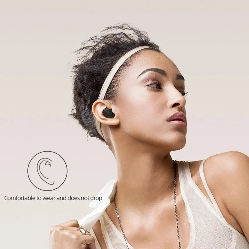 TWS A6S Wireless Bluetooth Headset Earbuds Noice Cancelling Earphone Bluetooth Headphones with Mic