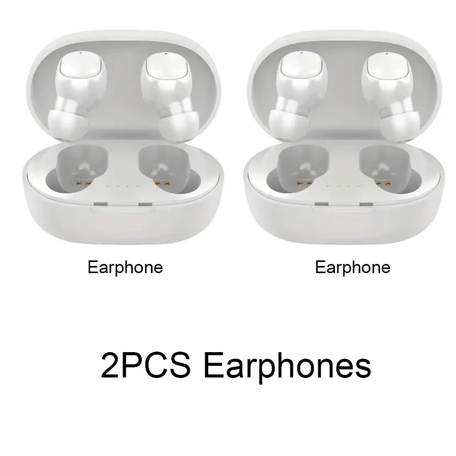TWS A6S Wireless Bluetooth Headset Earbuds Noice Cancelling Earphone Bluetooth Headphones with Mic