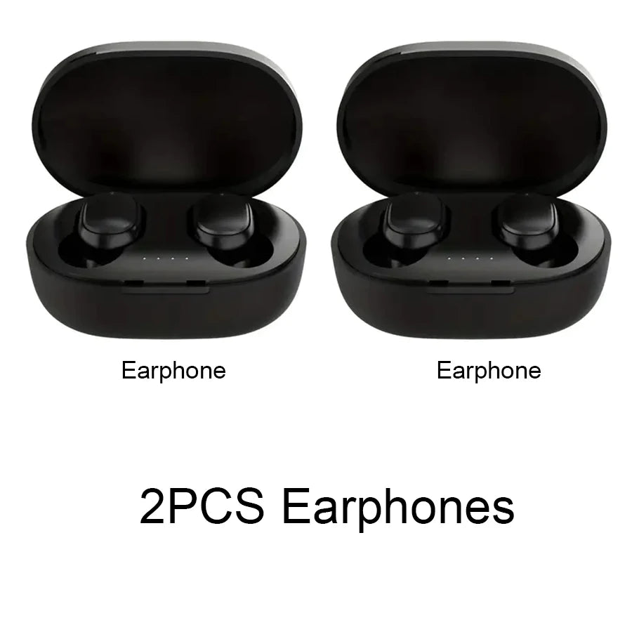 TWS A6S Wireless Bluetooth Headset Earbuds Noice Cancelling Earphone Bluetooth Headphones with Mic