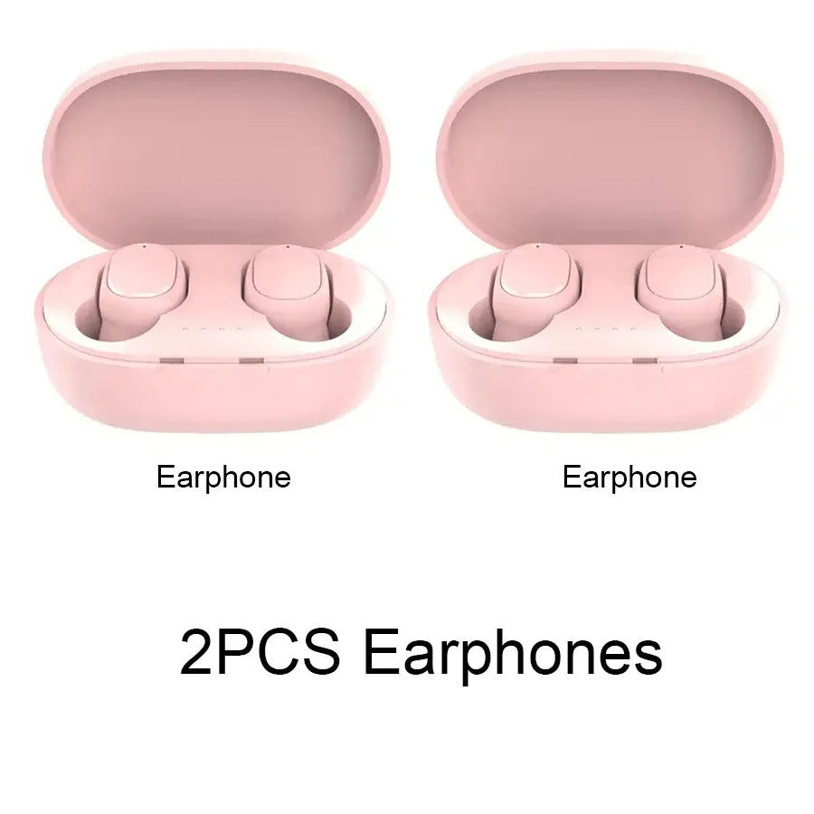 TWS A6S Wireless Bluetooth Headset Earbuds Noice Cancelling Earphone Bluetooth Headphones with Mic