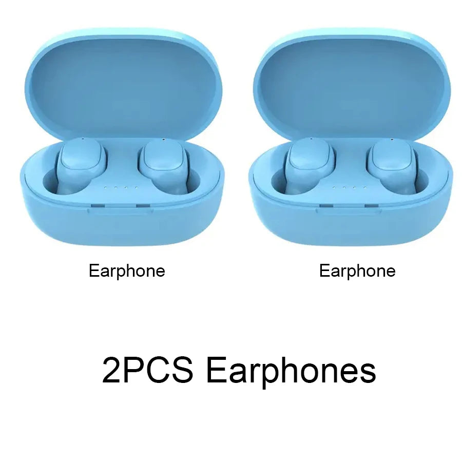 TWS A6S Wireless Bluetooth Headset Earbuds Noice Cancelling Earphone Bluetooth Headphones with Mic